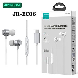 JR-EC06 TYPE-C Series In-Ear Metal Wired Earbuds