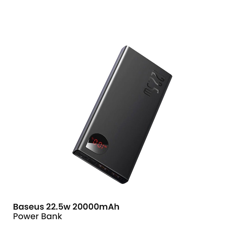 Baseus Adaman Metal 22.5W 20000mah Fast Charging Powerbank