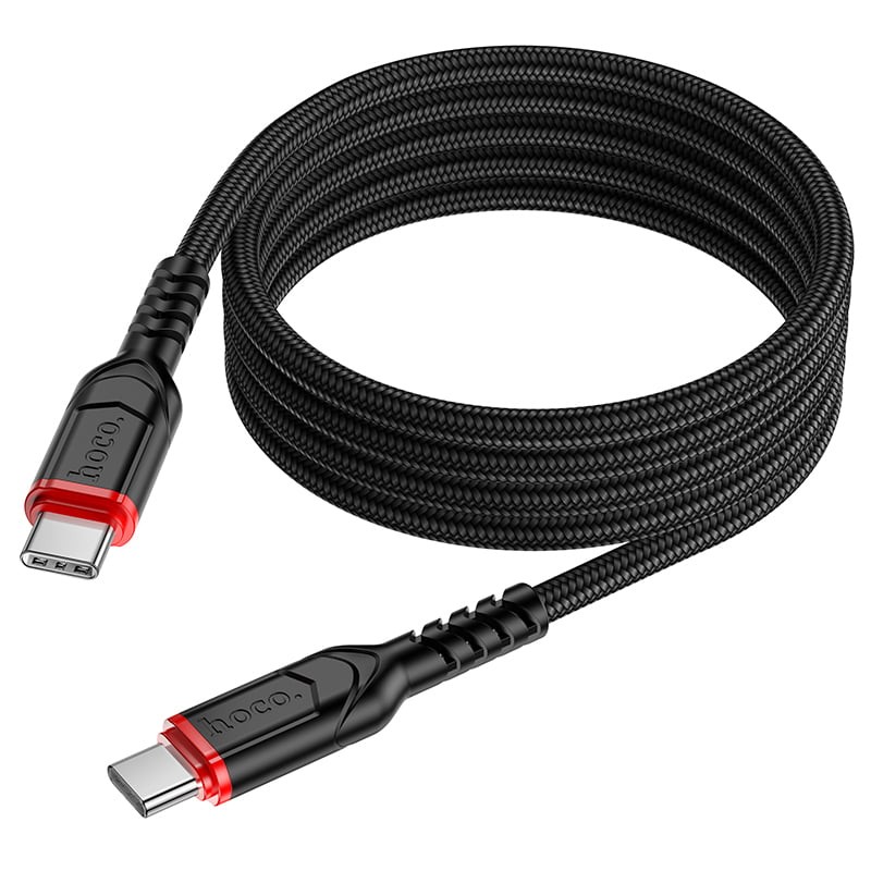 Hoco X59 Victory 60W charging data cable Type-C to Type-C