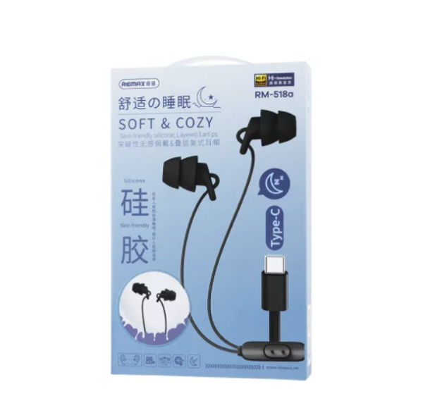 Remax RM-518a Earphone for Type-C