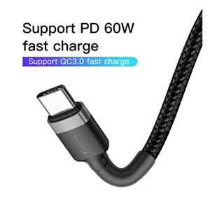 Baseus  Type-C PD 2.0 60W Flash Charge Cable