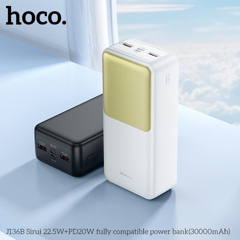 HOCO J136B 30000mAh 22.5W Power Bank