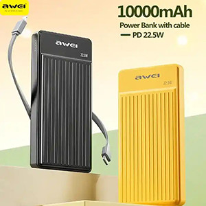 Awei P88K 10000mAh 22.5w Fast Charging Power bank