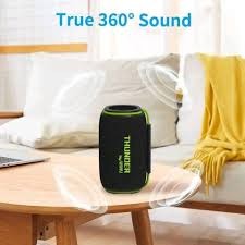 Wiwu Thunder Wireless Portable Speaker Black - H5