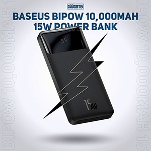 Baseus Bipow Digital Display Fast Charging Power bank 10000mAh 15W Black PPDML-I01