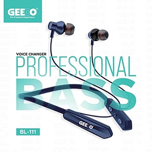 Geeoo BL-111 Voice Changer ENC Neckband Earphone