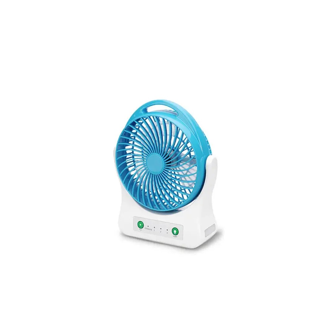 WEIDASI Rechargeable Fan WD-202 Portable mini USB with Light