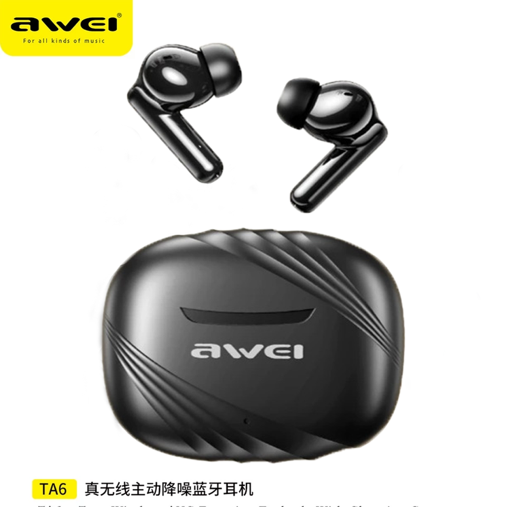 Awei TA6 ANC True Wireless Noise Reduction Earbuds