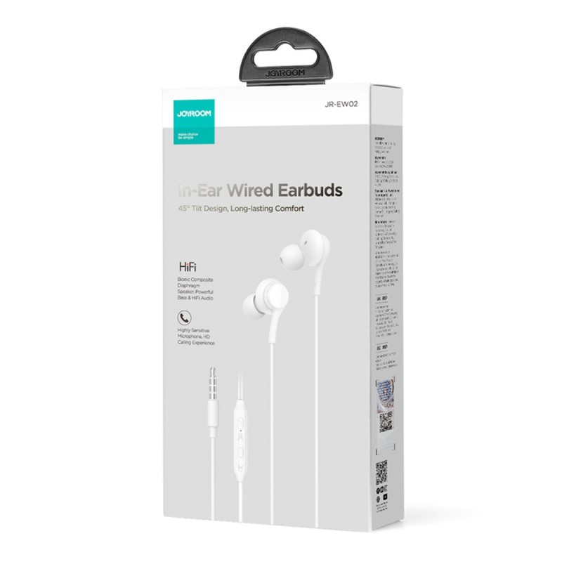 Joyroom JR-EW02 Wired Series In-Ear Wired Earbuds