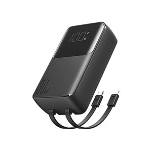 Joyroom JR-PBC07 20000mAh 30W Mini Power Bank with Dual Cables