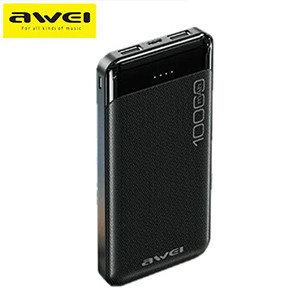 Awei P37K 10000mAh 2.1A Fast Charging Power Bank