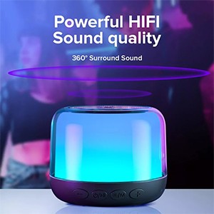 Joyroom JR-ML03 Transparent Wireless Speaker with RGB Light