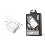 LDNIO A321 Universal 2 Ports USB Travel Charger EU Plug For Mobile Phone Portable White Wall Charger