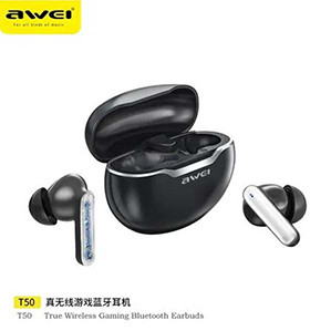 Awei T50 TWS Wireless Gaming Earbuds